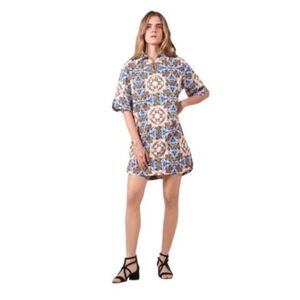 Sandro Shirt Mini Dress